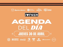 AGENDA DE LA FERIA NACIONAL DE SAN MARCOS 2025, PARA  JUEVES 30 DE ABRIL. 