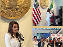 TERE JIMÉNEZ RECONOCE A ESTUDIANTES DE AGUASCALIENTES QUE VIAJARÁN A LA NASA