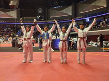 CINCO DE ORO 🥇 DOS DE PLATA 🥈Y DOS DE BRONCE🥉EN TAEKWONDO