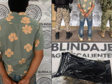 ‼️Operativo SAGAZ da resultados….‼️FUE DETENIDO EN CALVILLO SUJETO EN PODER DE VARIOS ENVOLTORIOS QUE CONTENÍAN HIERBA VERDE AL PARECER MARIHUANA #PoliciacaContrastes🚓🚨