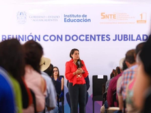 ‼️Por fin disfrutarán de la prima de antigüedad‼️RECONOCE TERE JIMÉNEZ LEGADO DE DOCENTES JUBILADOS EN LA CONSTRUCCIÓN DE UN MEJOR AGUASCALIENTES
