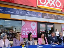 Presentación CONVENIO PUNTOS ROSAS || Punto seguro, en colaboración con cadena comercial OXXO