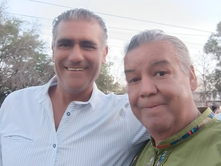 📸🎤🎼 CON RAMÓN GUERRERO, QUIEN OBTUVO EL TERCER LUGAR EN EL ESTATAL DE CANTO.