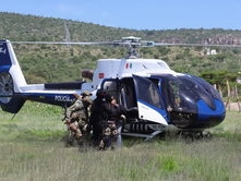 REFUERZAN SEGURIDAD EN MUNICIPIOS CON PATRULLAJE AÉREO
