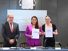 TERE JIMÉNEZ, RECTORES Y LA EMPRESA IMPROVING FIRMAN CONVENIO; UNIVERSITARIOS ENFOCADOS A NUEVAS TECNOLOGÍAS TENDRÁN ACCESO A MEJORES OPORTUNIDADES