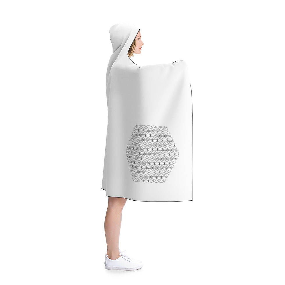 Thumbnail: 'You are Beautiful' (2) x Hooded Blanket