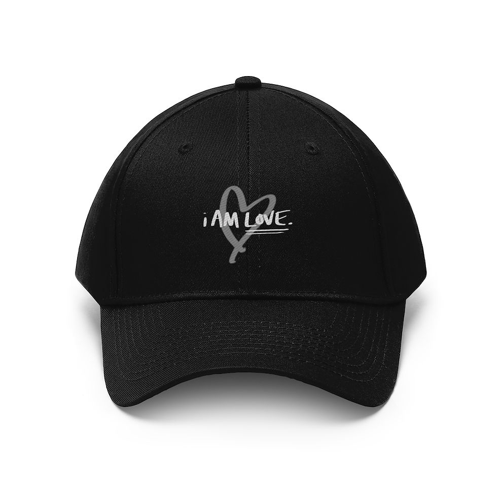 Thumbnail: 'I AM LOVE' x Unisex Twill Hat