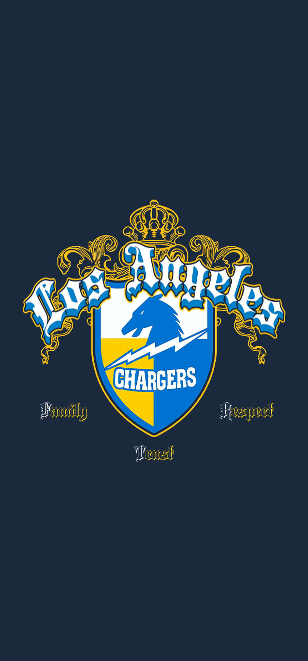 crest navy wallpaper