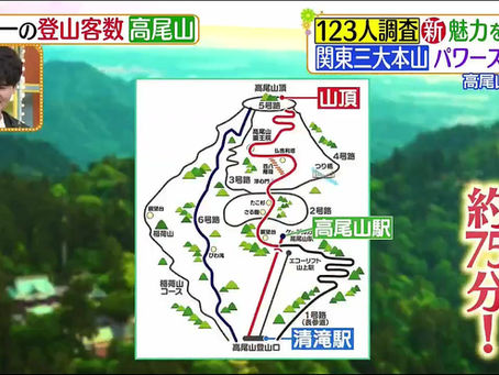 🗻 世界一の登山客数高尾山 123人調査新魅力を発見！『夏も涼しい6号路沢歩き』