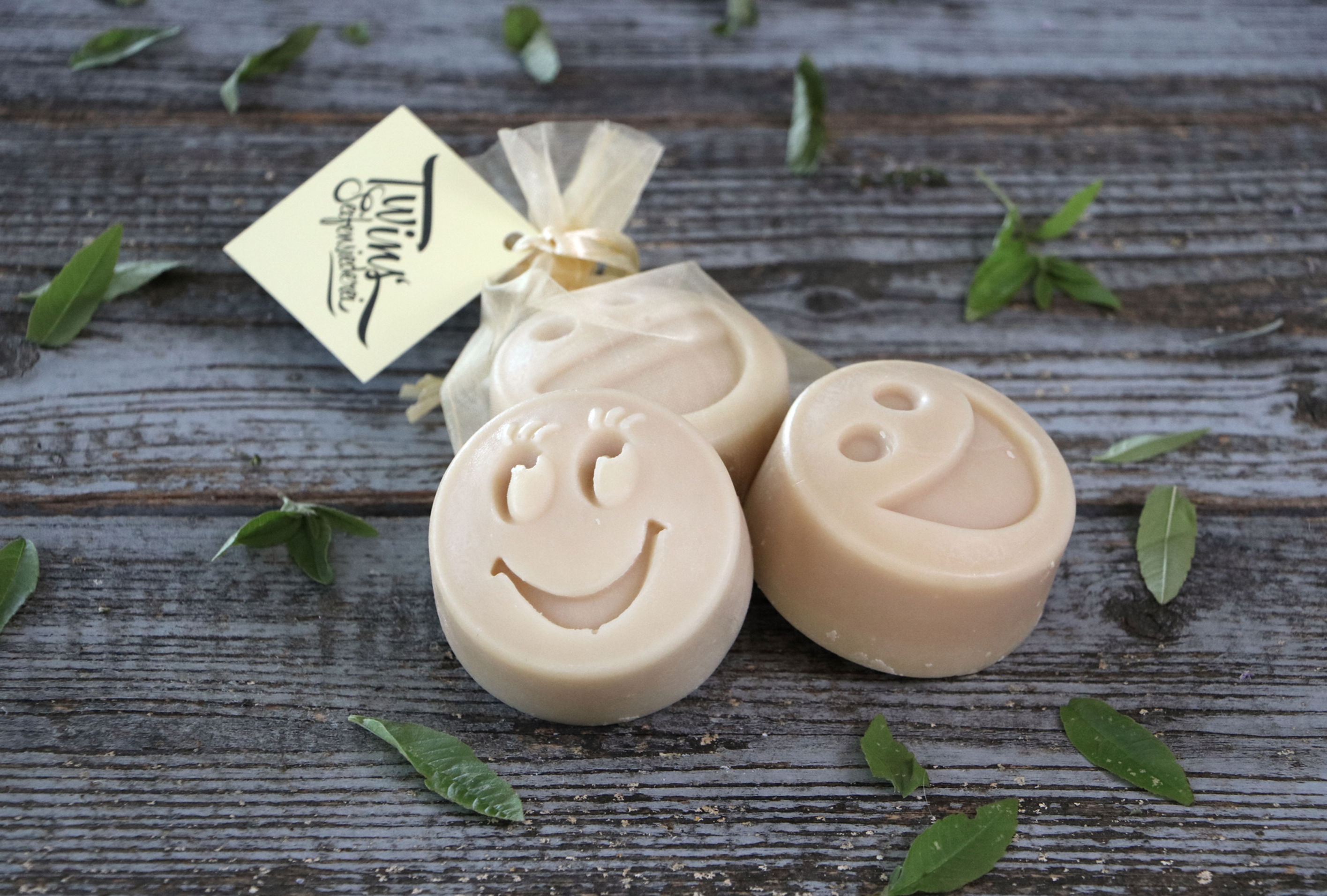 Zitronenduft mit Kokosmilch & Tonerde weiss (vegan) zufällige Auswahl