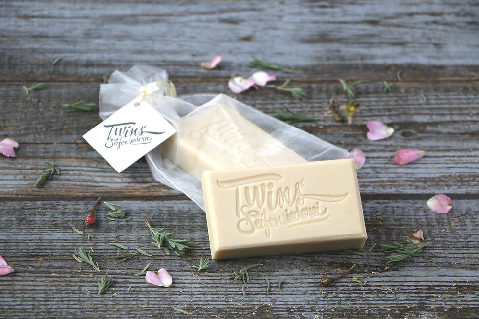 Tonkabohne-Schwimmseife mit Kokosmilch (vegan)