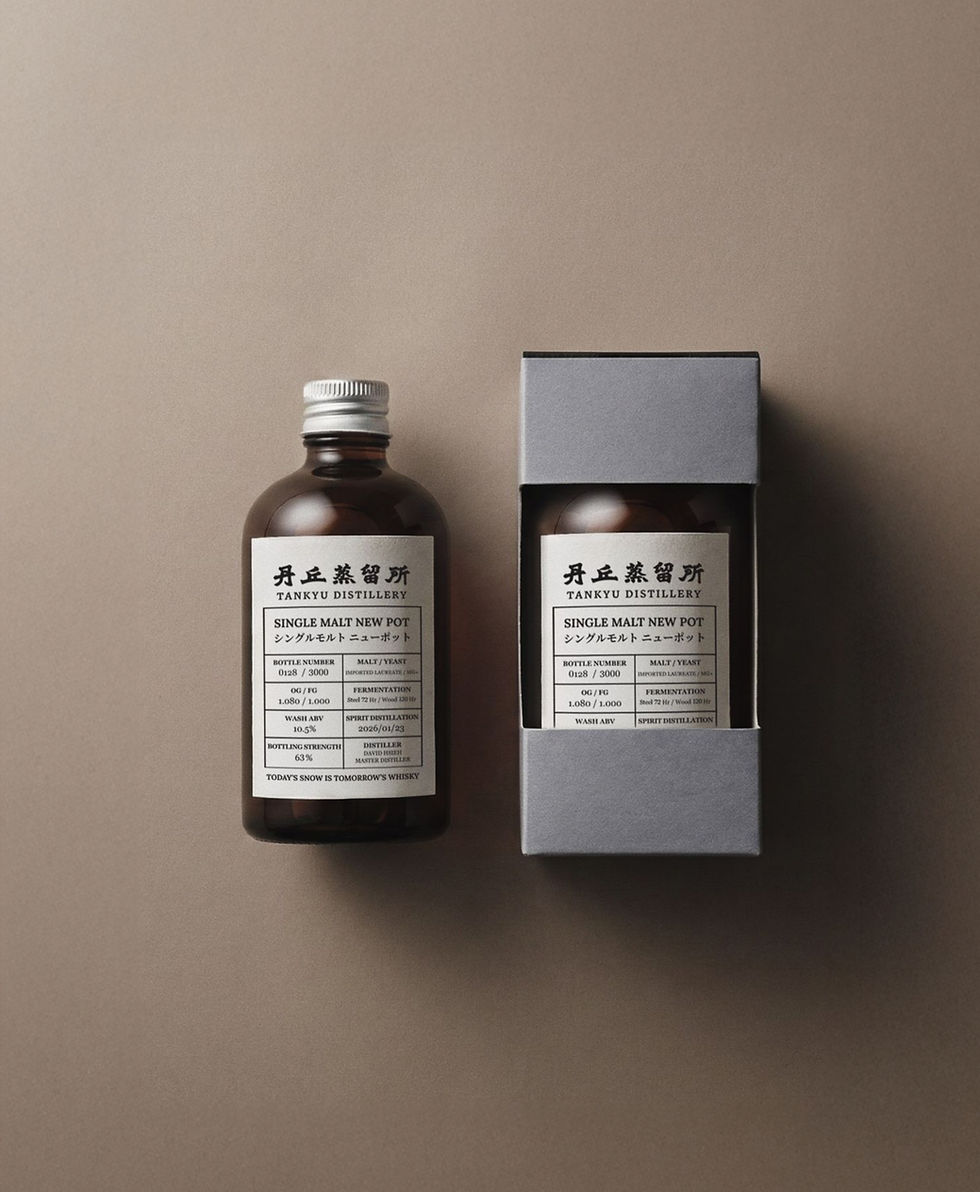 縮圖：單一麥芽原酒 Single Malt New Pot 2026 (香港限量1200支）120ml ABV 63%