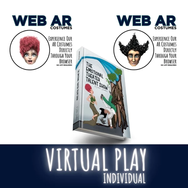 Emotional Theater's Virtual Play with Augmented Reality Costumes. Virtual Games To Play With Friends.