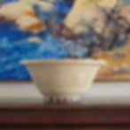 Antique ceramic bowl. Decorative element and focal point to the room. V & R Interiors
