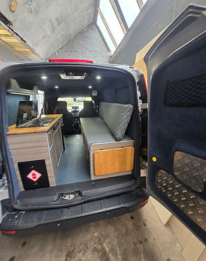 Transit connect micro camper