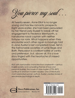 Persuasion back cover text