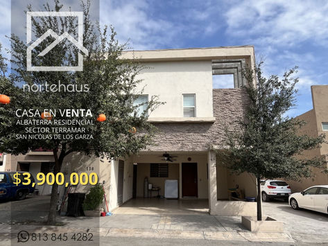 CASA EN VENTA ALBATERRA RESIDENCIAL, SAN NICOLAS