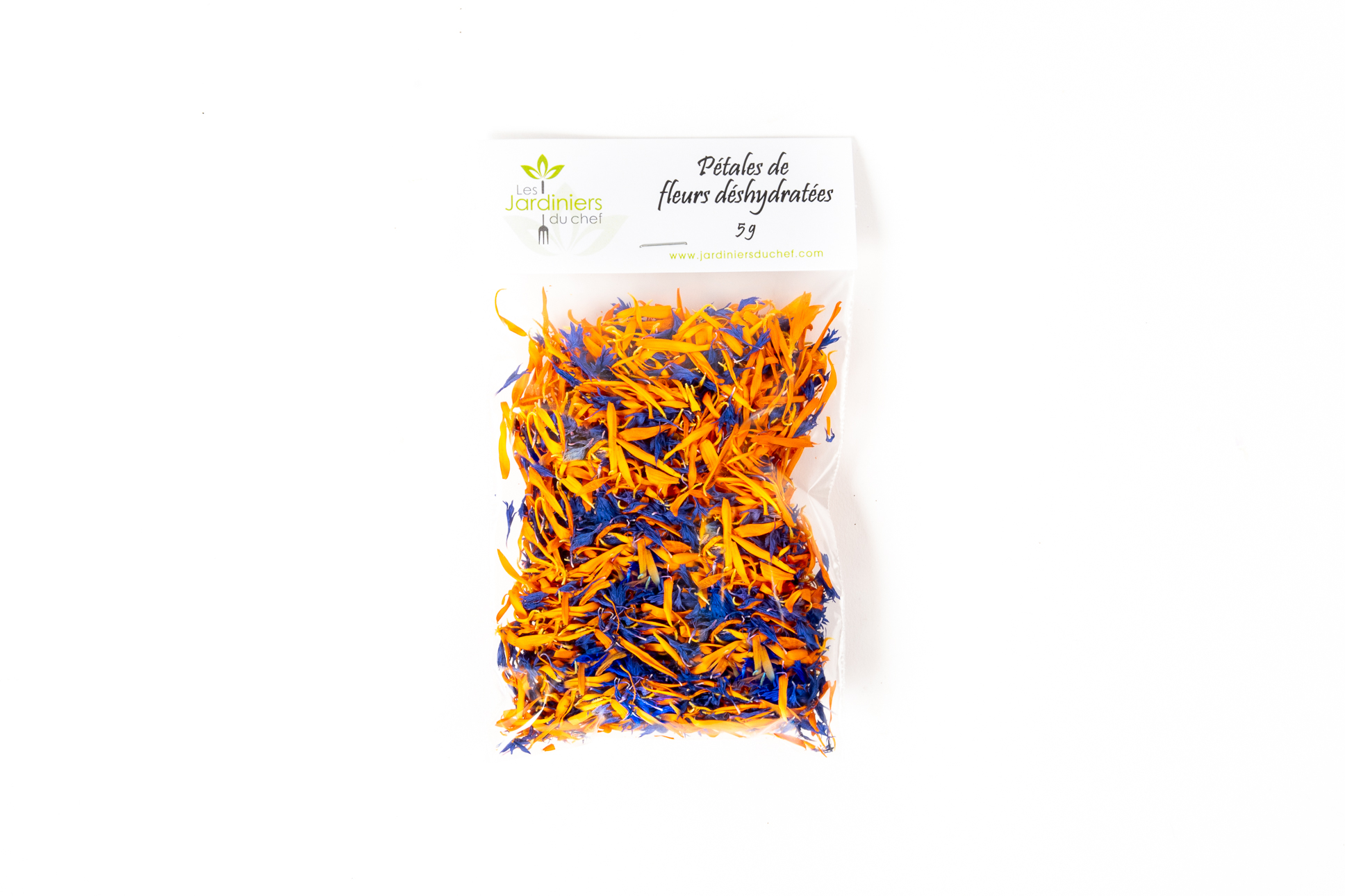 Pétale de fleurs déshydratées