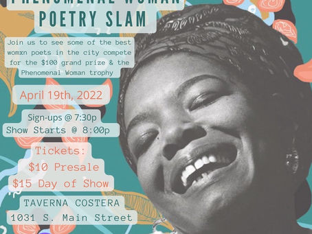 Phenomenal Woman Poetry Slam