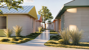Nonprofit begins 100 home 3D printed supportive housing project in Austin