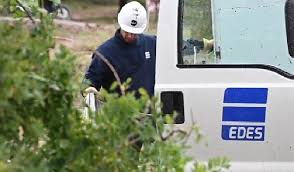 Edes corta la energía por trabajos programados
