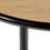 Thumbnail: WOODEN TABLE OVAL | BLACK | OAK