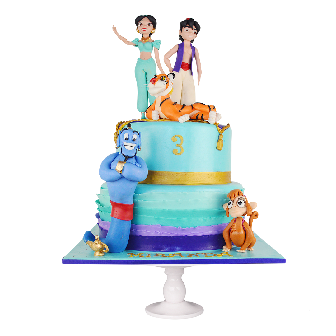 Arabian Dreams Cake – Pastel de Cumpleaños Aladdín