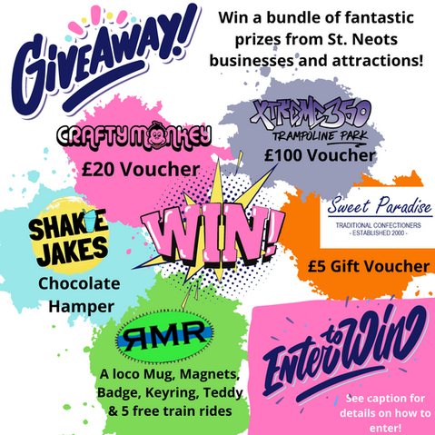 Prizes for Crafty Monkey local giveaway