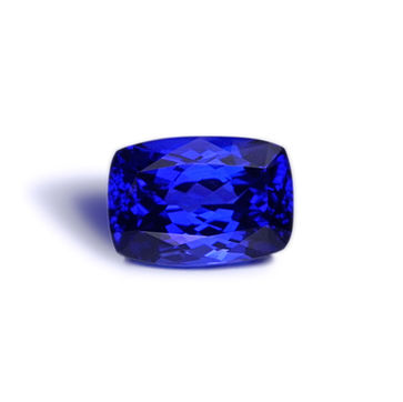 La tanzanite pierre bleue précieuse change de couleur rare BEL-AMI Joaillier Designer Paris