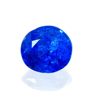Spinelle bleu cobalt de Luc Yen Vietnam BEL-AMI Joaillier designer Paris