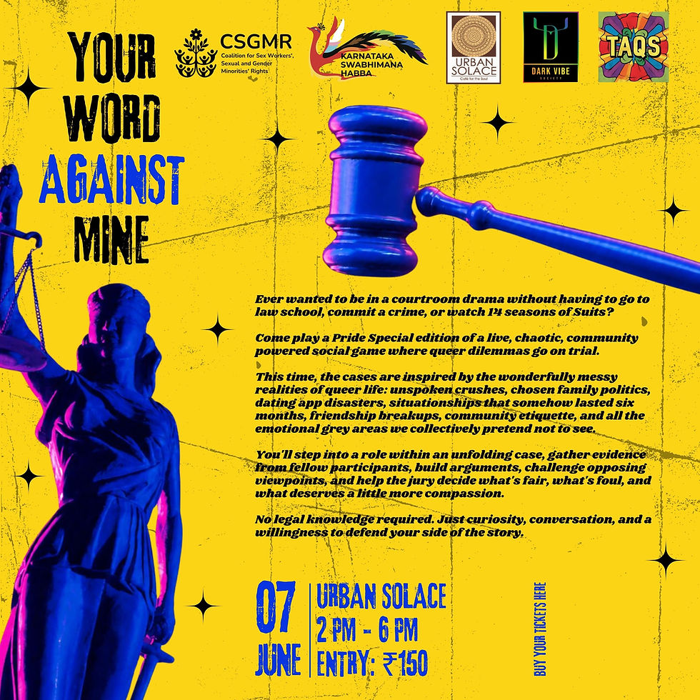 Your Word Against Mine: Pride Special