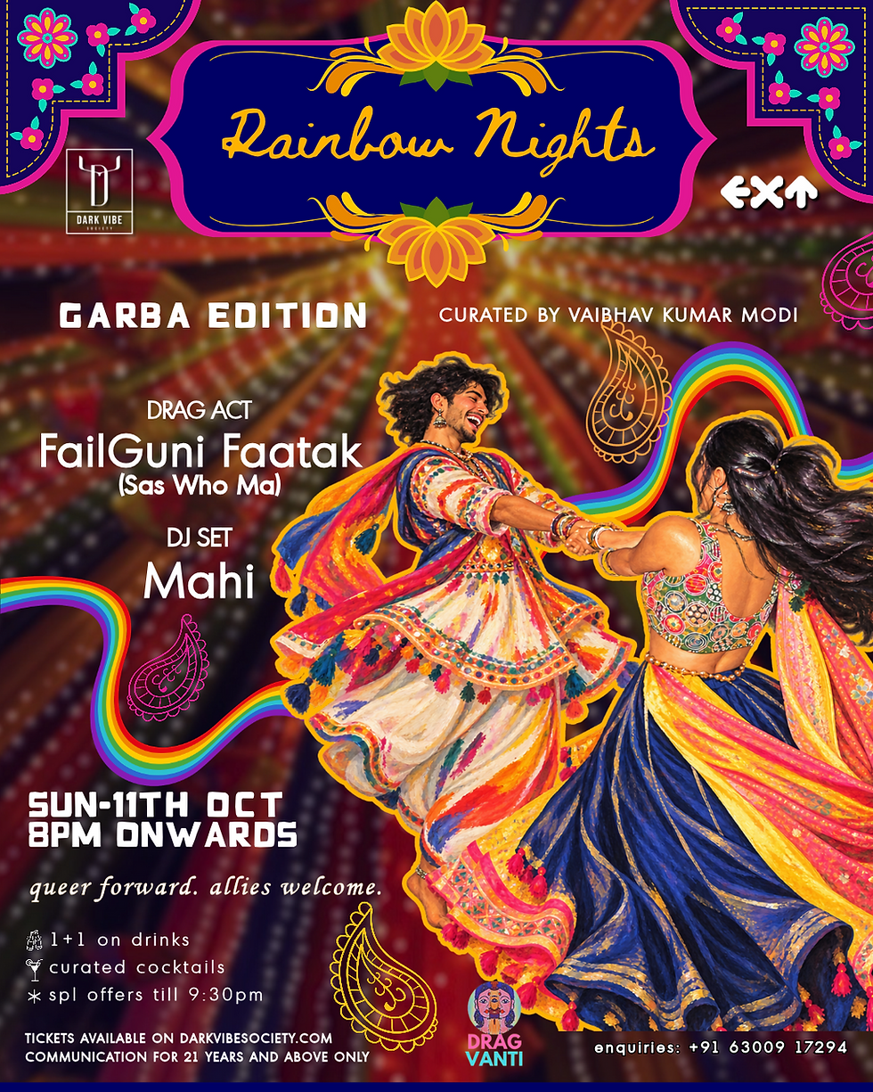 Rainbow Nights: Garba Edition