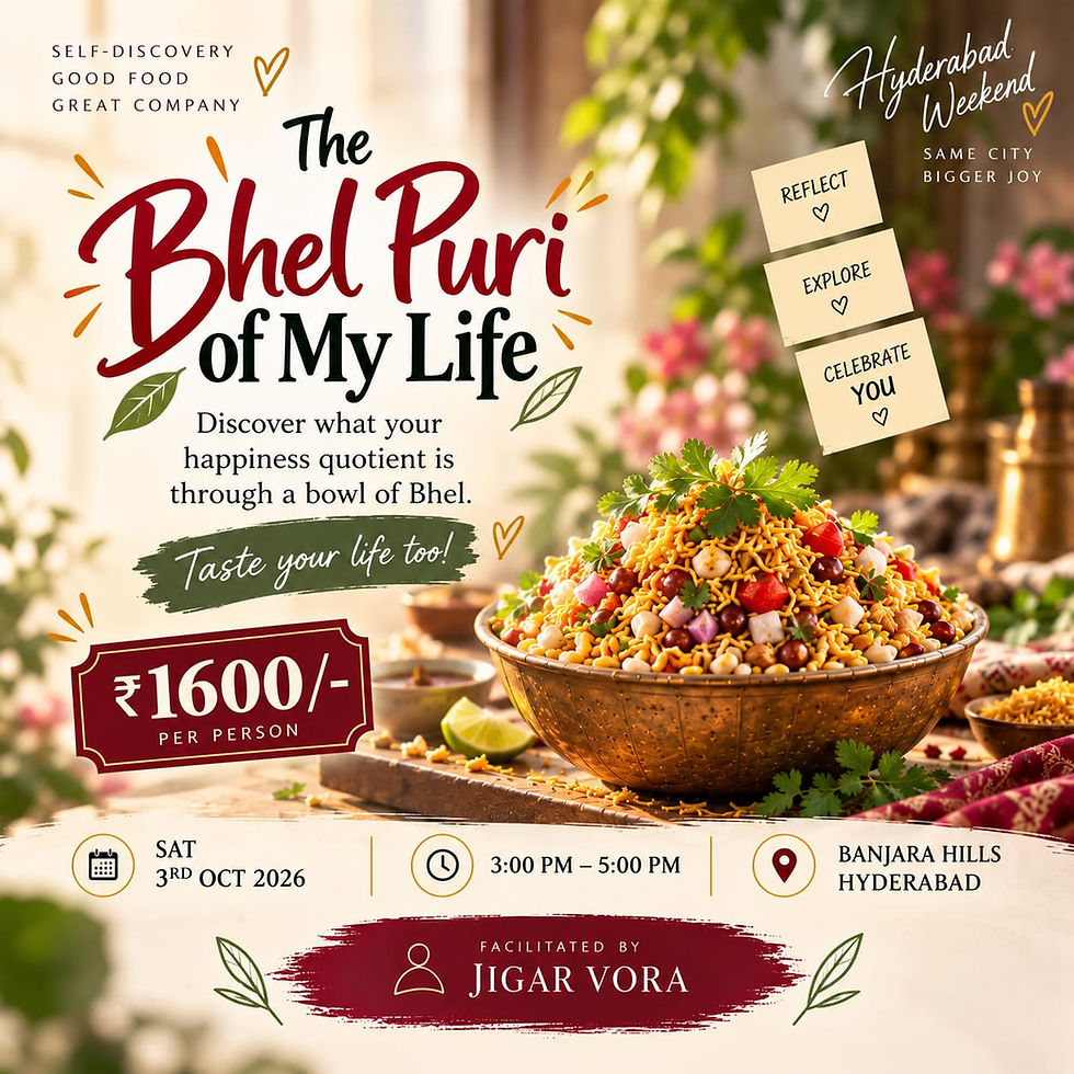 The Bhel Puri of My Life