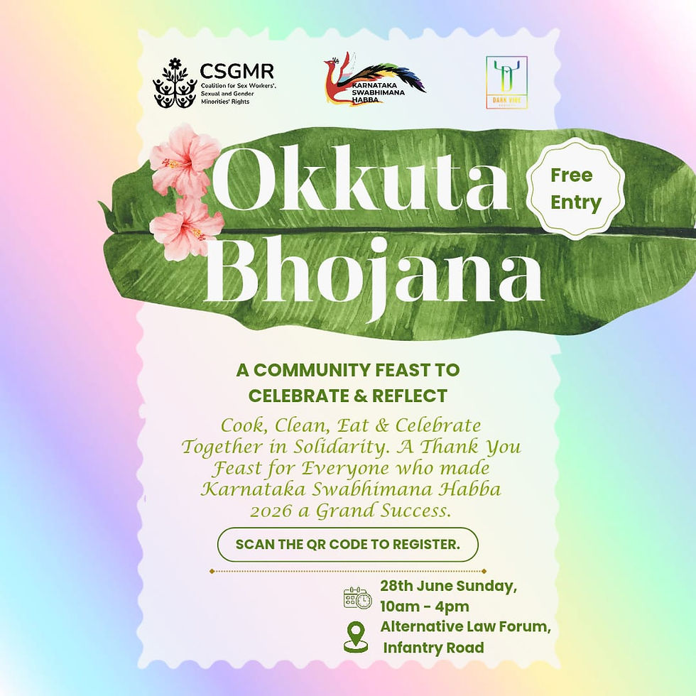 Okkuta Bhojana: A Community Feast of Solidarity