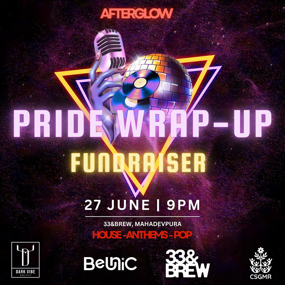 Afterglow: Pride Wrap-Up Fundraiser