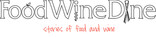 Food Wine Dine Logo Rob Locke