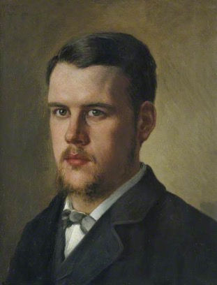Henry Festing Jones, painted by Samuel Butler, 1882 (Wikimedia Commons: Public Catalogue, St John’s College, Cambridge)