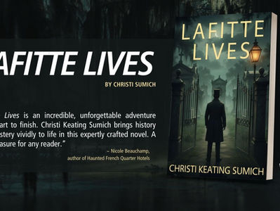 Guest Post & #Giveaway: Lafitte Lives (An Old New Orleans Bookshop Mystery #1) by Christi Keating Sumich
