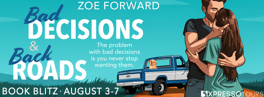 Excerpt & #Giveaway: Bad Decisions & Back Roads (Southern Veterinary #2) by Zoe Forward