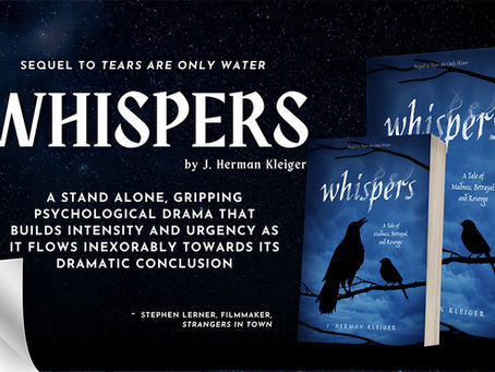 Guest Post, Excerpt, & #Giveaway: Whispers by J. Herman Kleiger