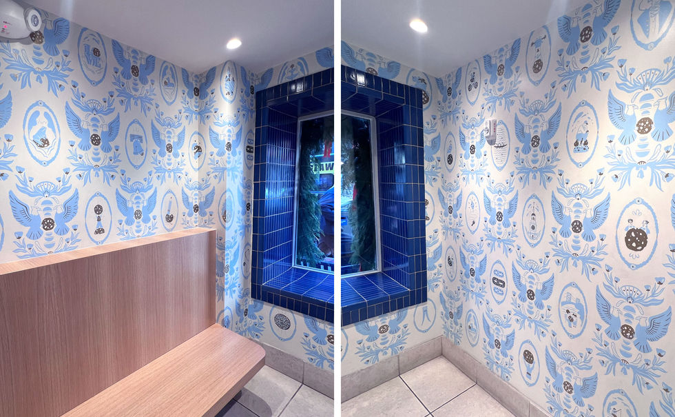 Levain Bakery mural walls