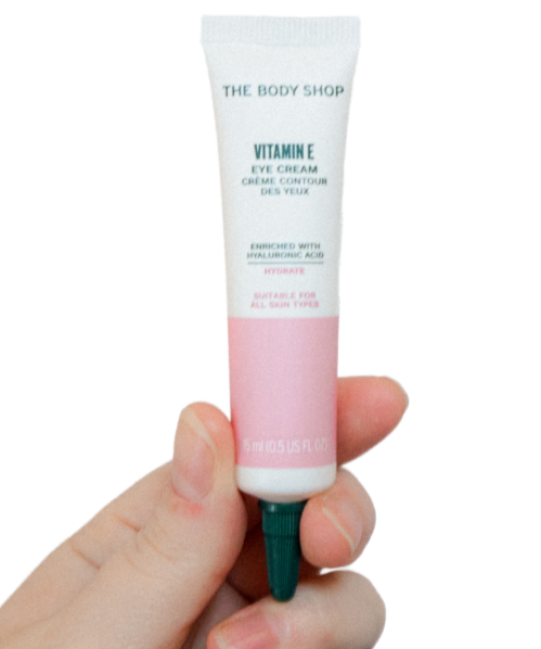 The Body Shop Vitamin E Eye Cream Kayleigh Cooper Skincare Routine
