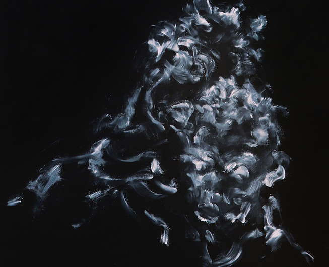 Self help self 2016 white lipstick on black board 70x50cm_edited_edited_edited_edited.jpg William Mackrell in THE GAZE