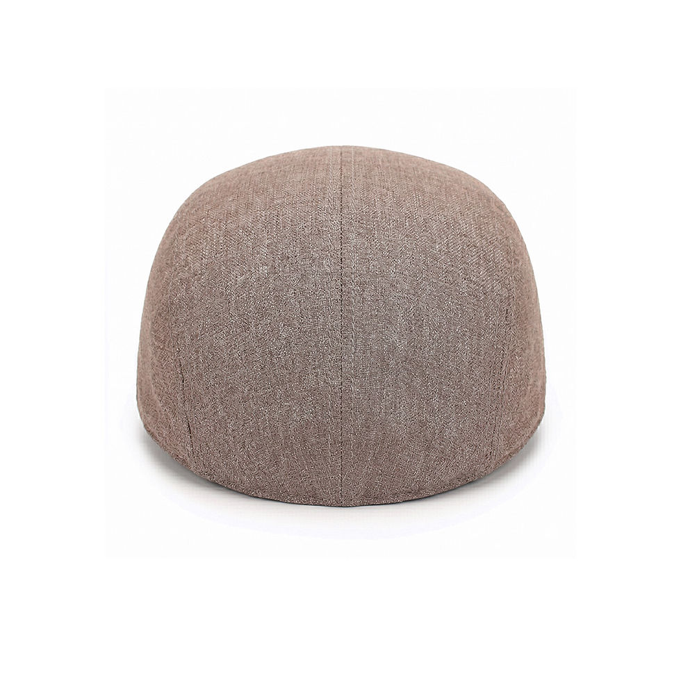Miniatura: Boina de Lino Jaspeada - Beige