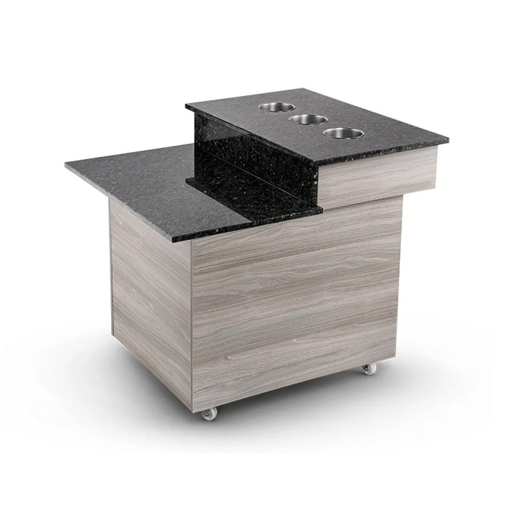 Mesa Auxiliar Para Buffet C/Cubiertera 100x82x84cm Refrimate