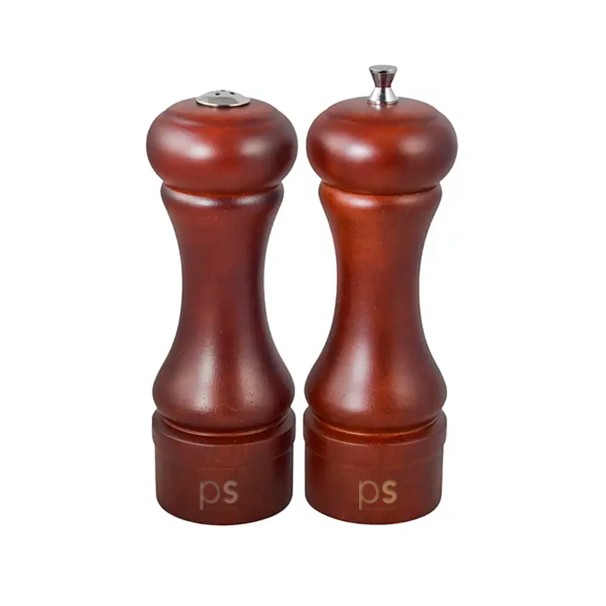 Set salero y  pimenterio - 18cm - Madera Mr.Dudley