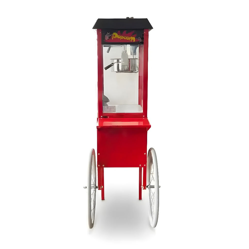 Miniatura: Máquina De Pop Con Carro Flamemax