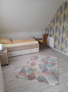 Schlafzimmer 2 Gartenblick