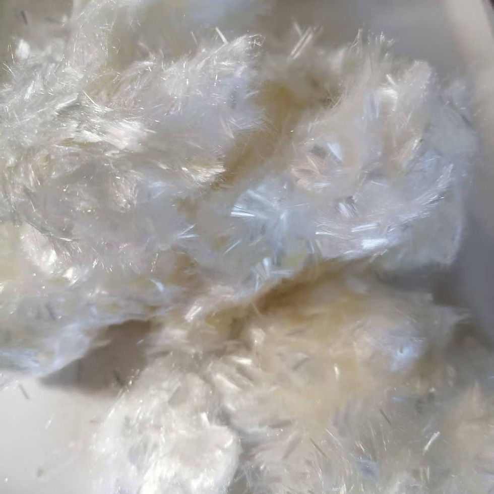 High-performance white PVA fibers polyvinyl alcohol for high strength concrete and UHPC reinforcement