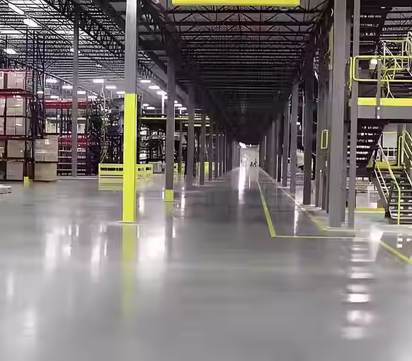 Rimix 3D macro synthetic fiber reinforcement for jointless warehouse floors and logistic center slabs